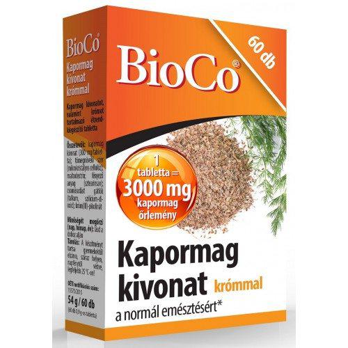 BioCo® kapormag kivonat tabletta krómmal 60 db