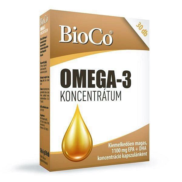 BioCo® Omega-3 koncentrátum kapszula 30 db
