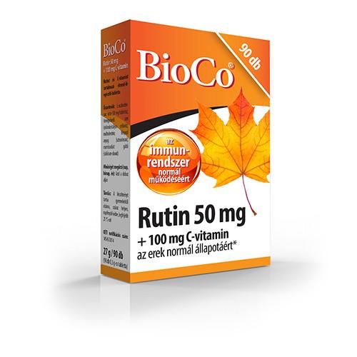 BioCo® Rutin + C-vitamin tabletta 90 db