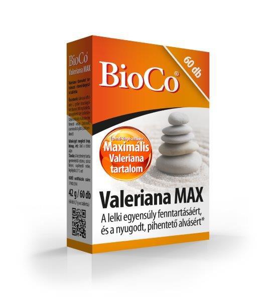 BioCo® Valeriana Max tabletta 60 db