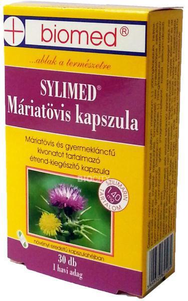Biomed Sylimed Máriatövis kapszula - 30 szem