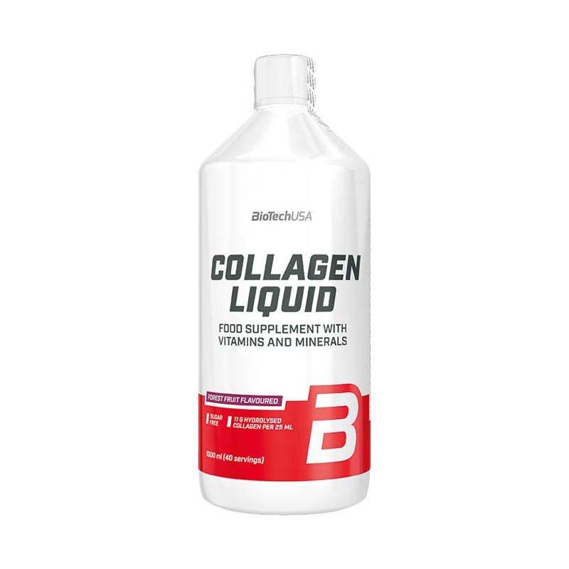 BioTechUsa Collagen Liquid erdei gyümölcs ízű ital 1000 ml