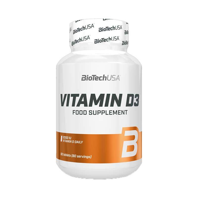 BioTechUSA D3-vitamin 2000NE tabletta - 60 szem
