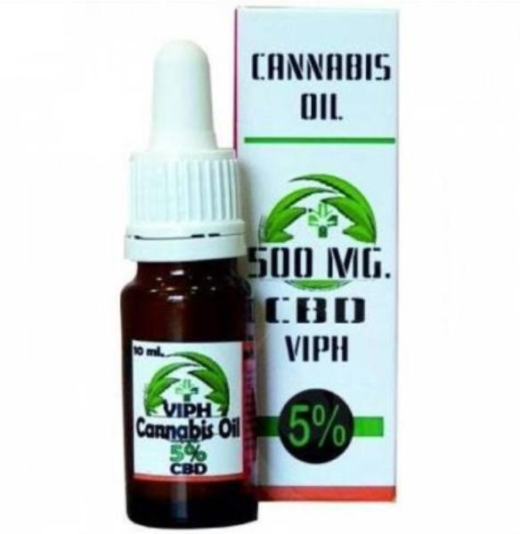 Cannabis Oil 500 mg CBD Viph 5% 10 ml