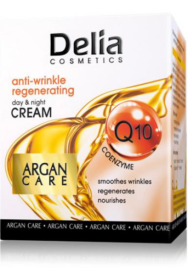 Delia regeneráló krém a koenzim Q10- zel és argán olajjal - 50 ml