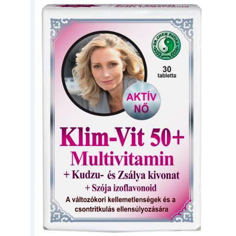Dr Chen Klim-Vit 50+ Multivitamin - 30 db