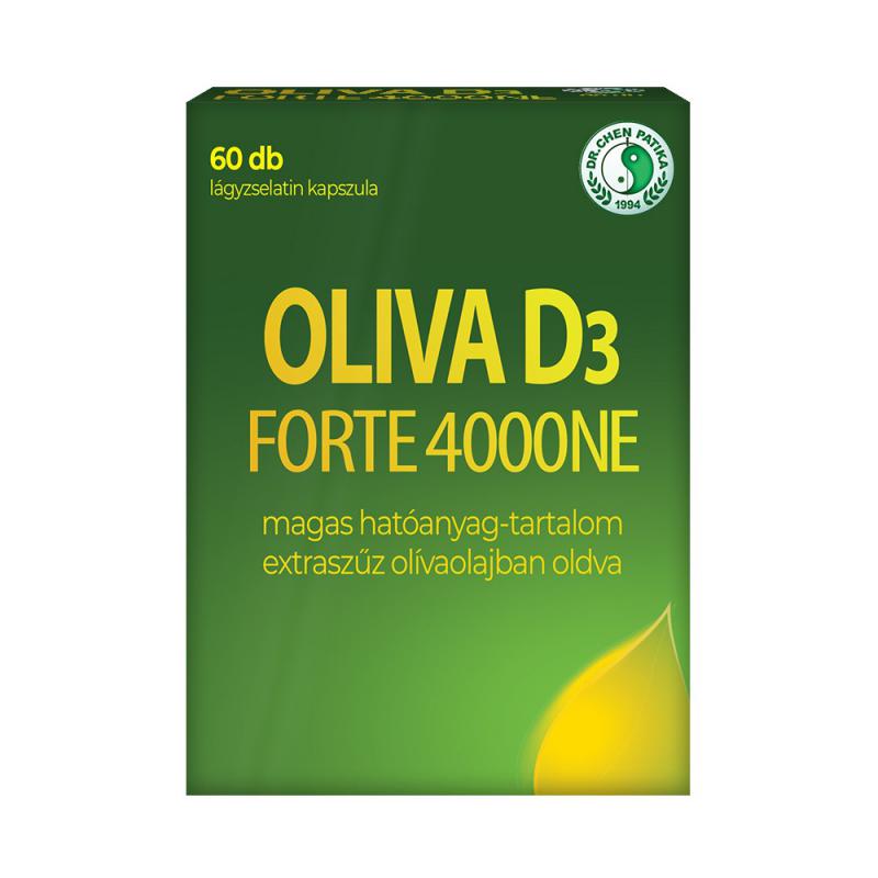 Dr Chen Oliva D3 Forte 4000 NE kapszula 60 db