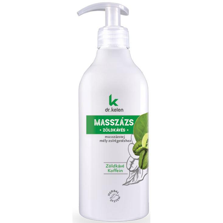 Dr. Kelen Zöld kávés masszázstej - mély zsírégetéshez 500 ml