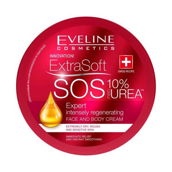 Eveline ExtraSoft S.O.S. arc- és testápoló krém 175 ml