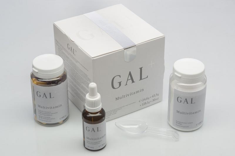 GAL Multivitamin+ készítmény 30 db+30 db+30 adag+30 ml