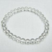 Hegyikristály ásványékszer golyós karkötő - 6 mm