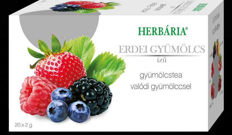 Herbária Gyümölcstea Erdei gyümölcs ízű 20x2g