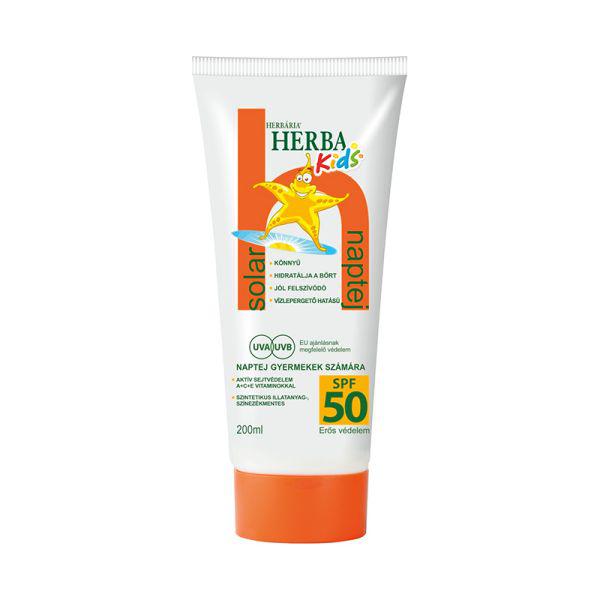 Herbária KIDS solar NAPTEJ SPF 50 200 ml