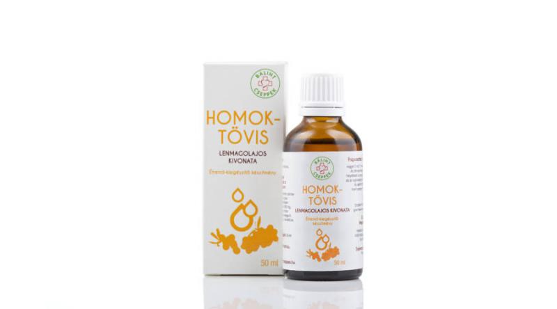 HOMOKTÖVIS lenmagolajos kivonata - 50 ml