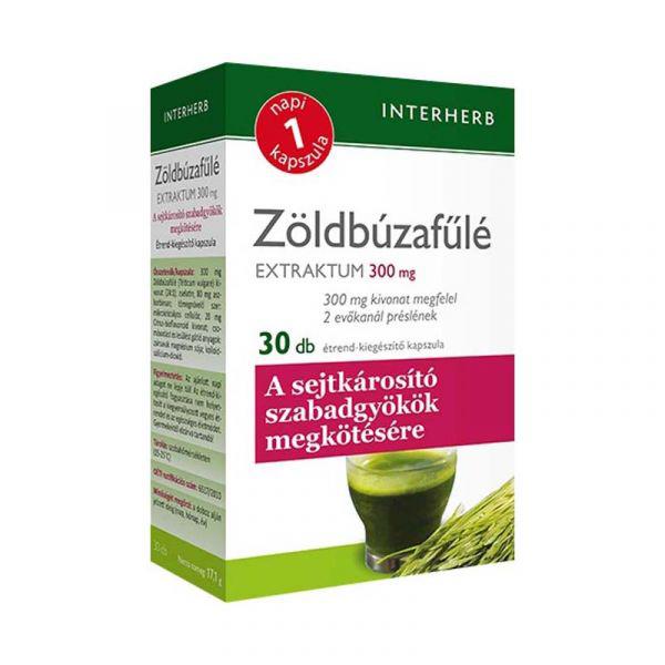 Interherb Napi 1 zöldbúzafűlé extraktum kapszula