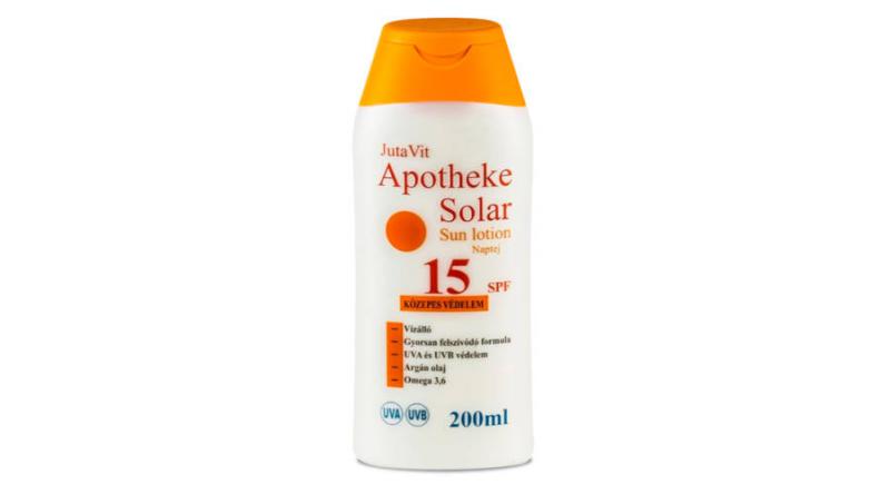 JutaVit apotheke solar sun NAPTEJ SPF 15 200 ml
