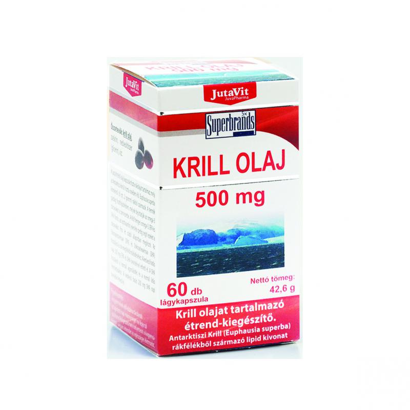 Jutavit krill olaj 500mg kapszula 60 szem
