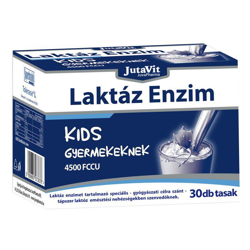 Jutavit Laktáz Enzim KIDS 30 tasakos