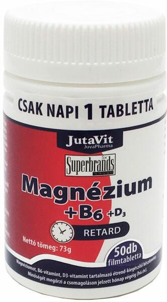 JutaVit Magnézium+B6 +D3 filmtabletta