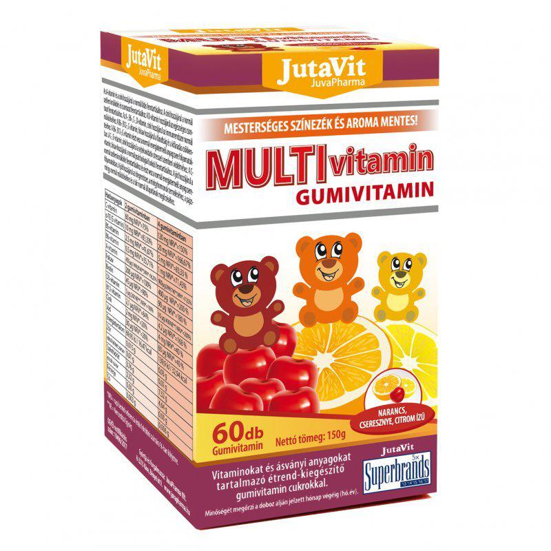 JutaVit Multivitamin Gumivitamin - 60 szem