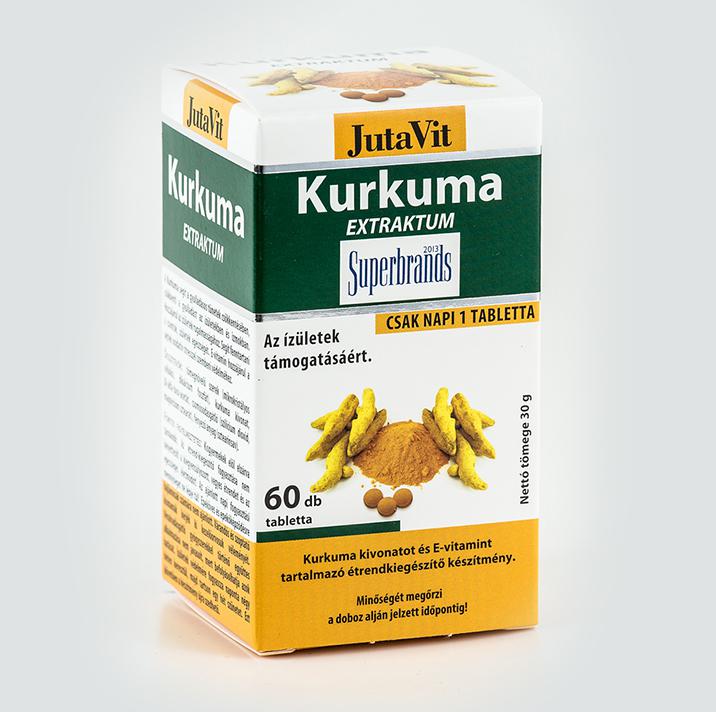 Jutavit Tabletta Kurkuma Extraktum 60 szem