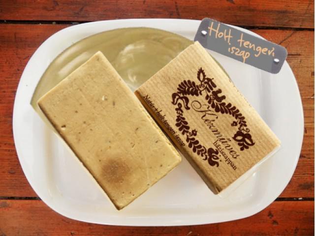 Kézműves háziszappan natúr + Holt-Tengeri iszap - 80 g