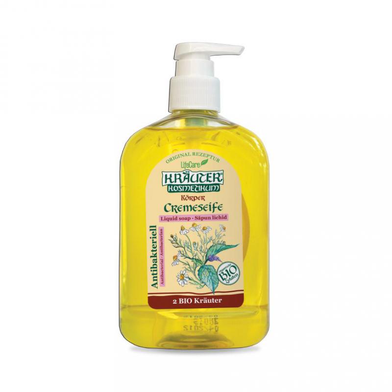 Kräuter® antibakteriális folyékony szappan, BIO gyógynövényekkel - 500 ml