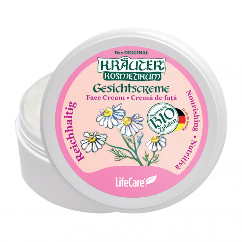 Kräuter® bőrápoló arckrém, BIO kamillával - 200 ml