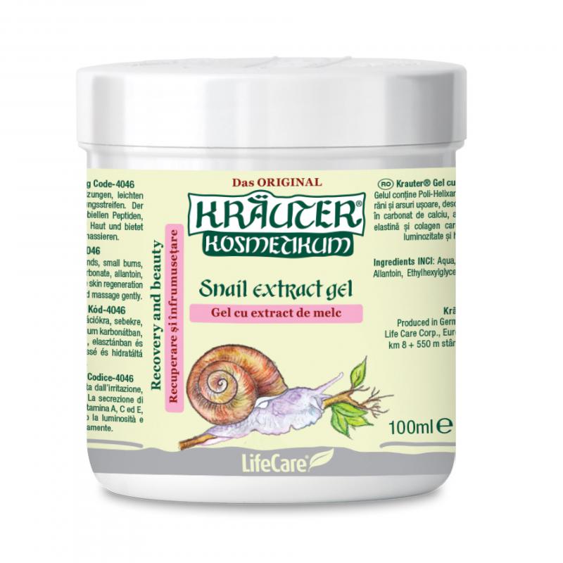 Kräuter® csigakivonatot tartalmazó gél (csigakrém) 100 ml