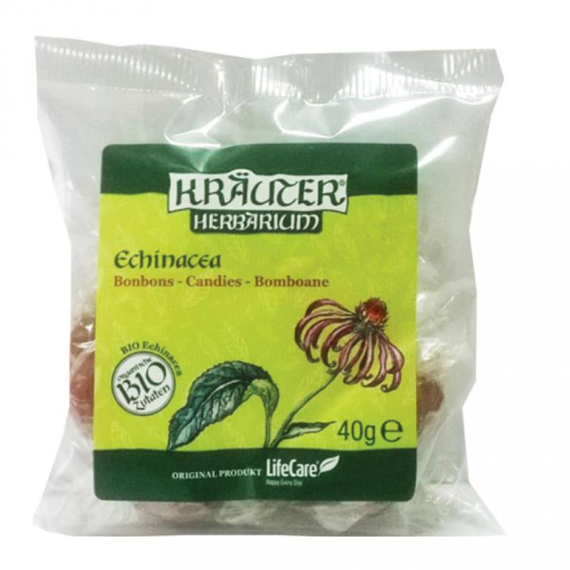 Kräuter® cukorka, BIO echinaceával - 40 g