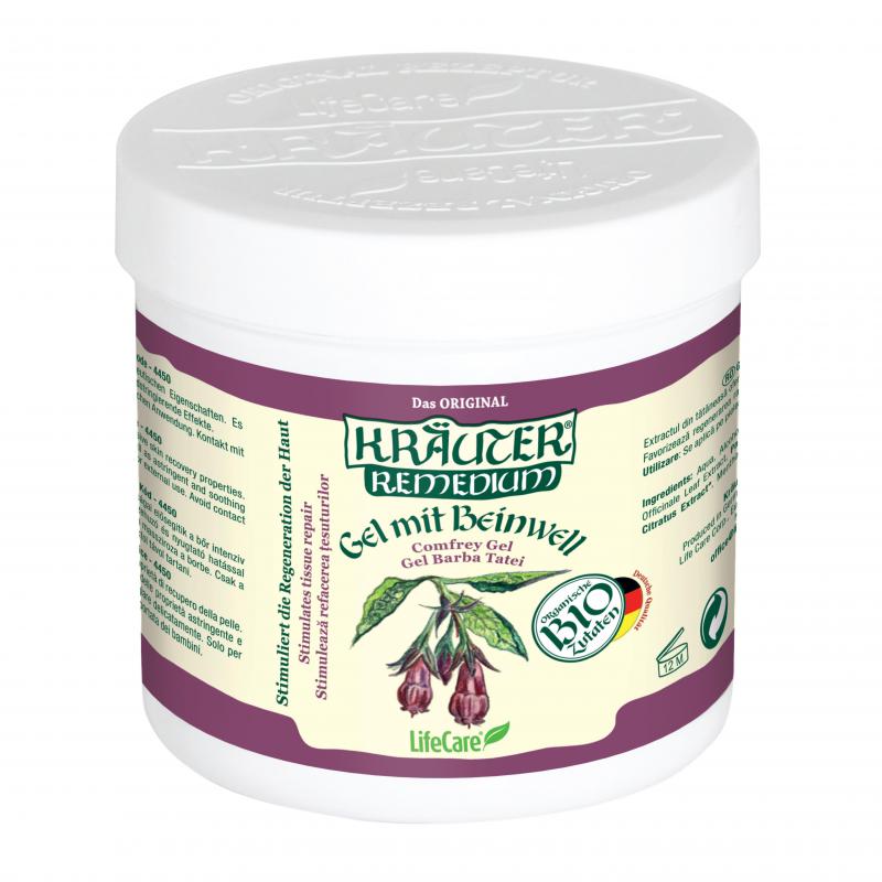Kräuter® feketenadálytő gél, BIO gyógynövényekkel - poszttraumás sérülésekre - 250 ml