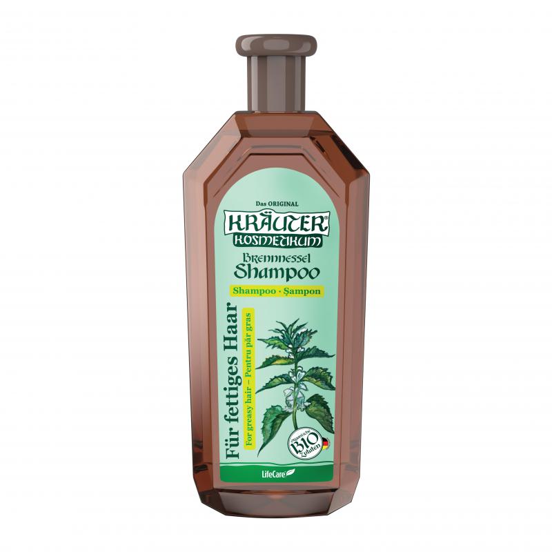 Kräuter® sampon zsíros hajra, BIO csalánnal - 500 ml