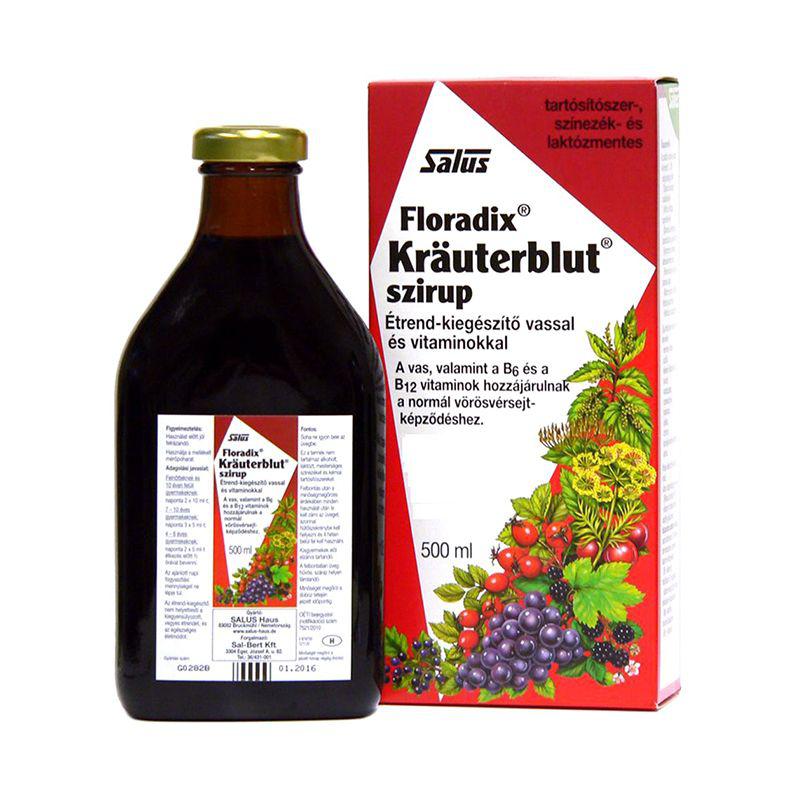 Krauterblut szirup vassal és vitaminokkal 500 ml