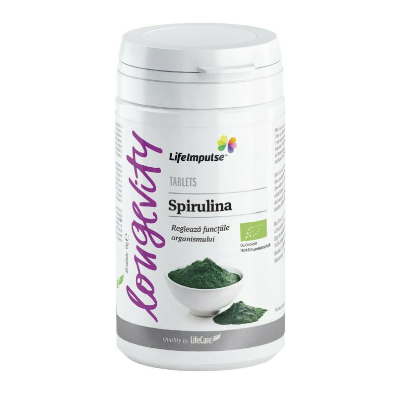 Life Impulse® Spirulina - lassítja a szervezet öregedését