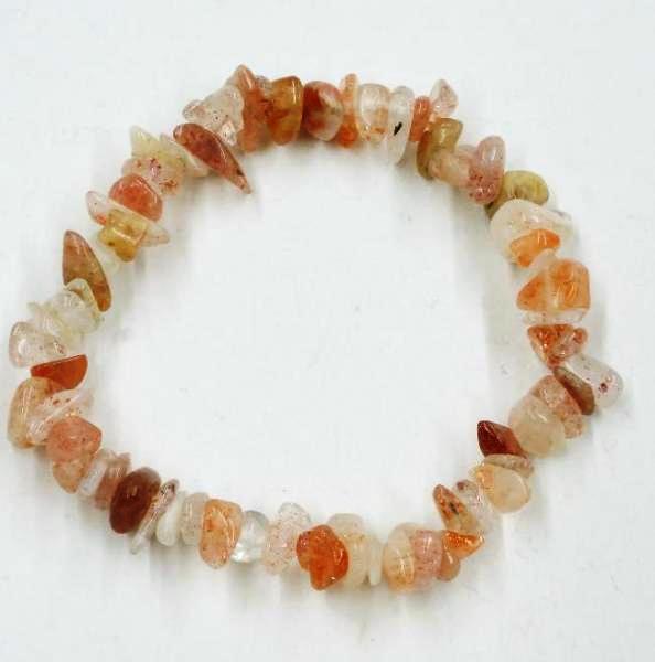 Napkő ásványékszer szemcse karkötő