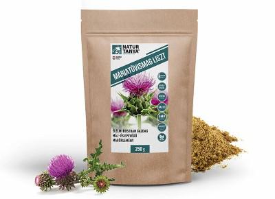 Natur Tanya Máriatövismag liszt Máj- és epevédő magőrlemény 250 g