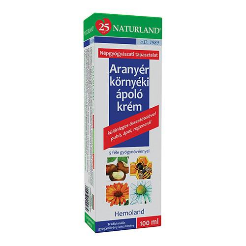 NATURLAND Aranyér környéki ápoló krém - 100 ml