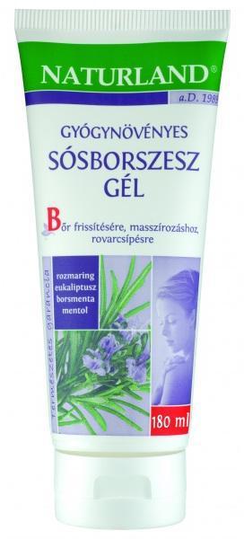 NATURLAND Gyógynövényes sósborszesz gél - 180 ml