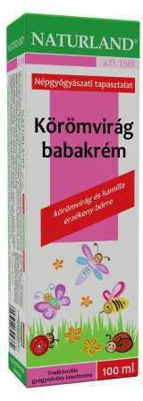 NATURLAND Körömvirág babakrém - 100 ml