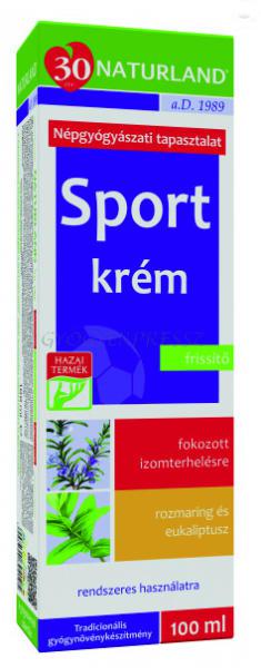 NATURLAND Sportkrém - 100 ml