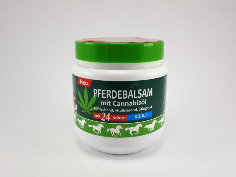 Naturstar Lóbalzsam cannabis olajjal 500 ml