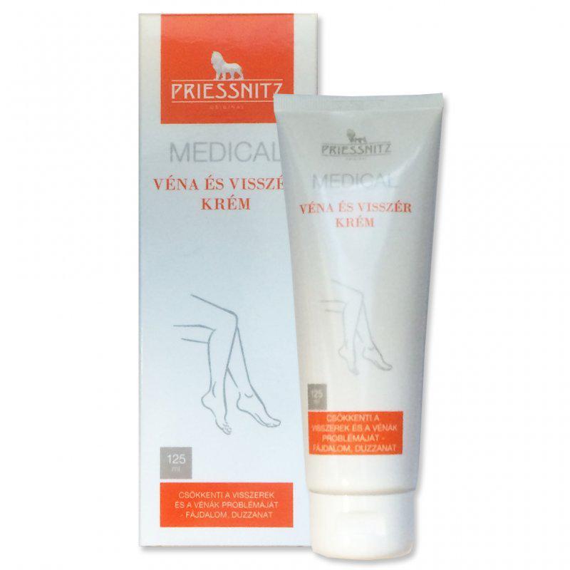 Priessnitz Medical Véna és Visszér krém 125 ml