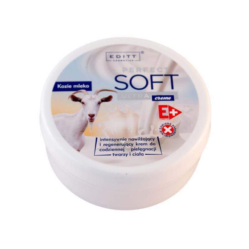 SOFT kecsketejes arc és testkrém (parabénmentes) 150 ml