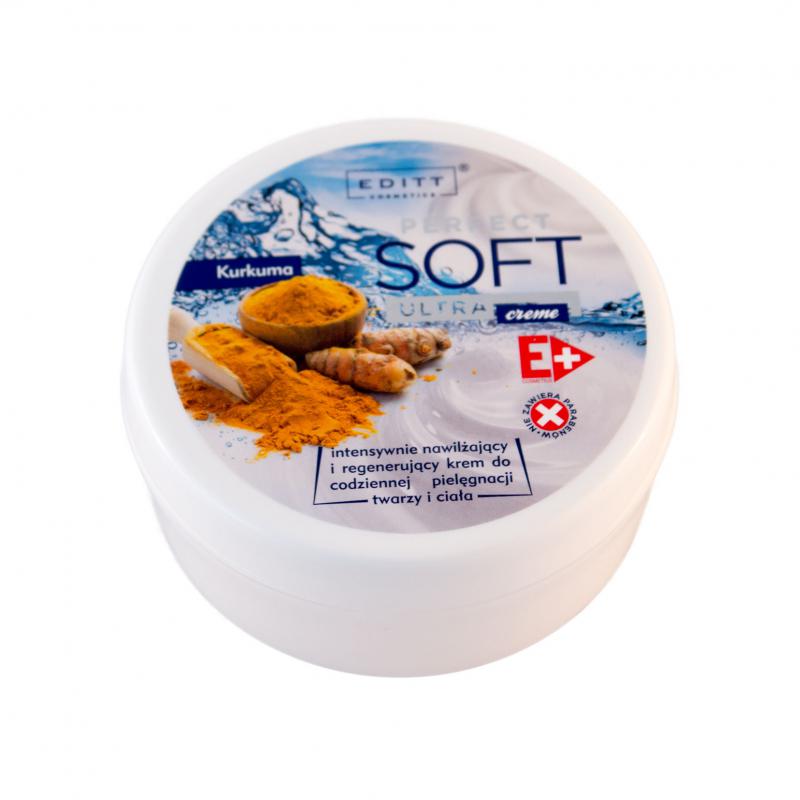 SOFT KURKUMUVAL arc és testkrém, parabénmentes 150 ml