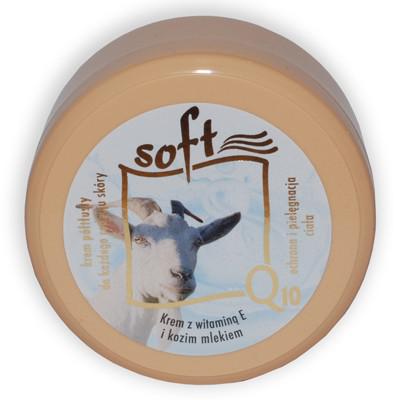 SOFT Q10 és kecsketejes krém (mindennapi ápoló krém) 170 ml
