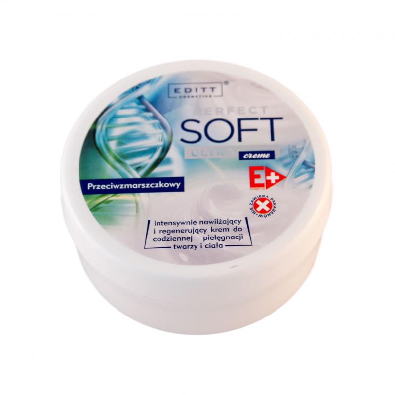 SOFT RÁNCTALANÍTÓ arc és testkrém, parabénmentes 150 ml
