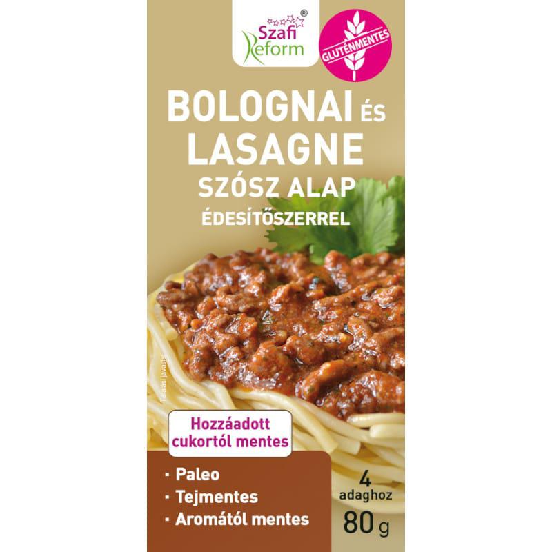 Szafi Reform Bolognai és Lasagne szósz alap 80 g