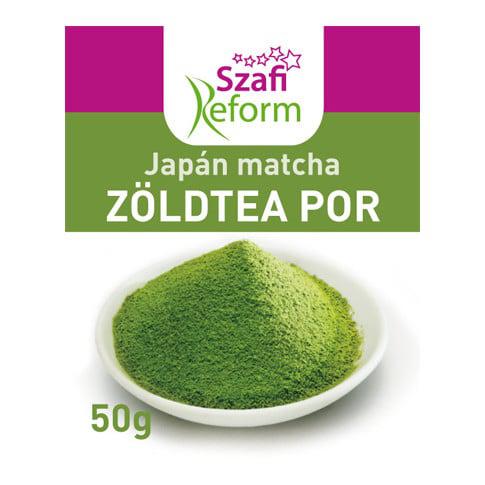 Szafi Reform Japán matcha zöldtea por 50 g