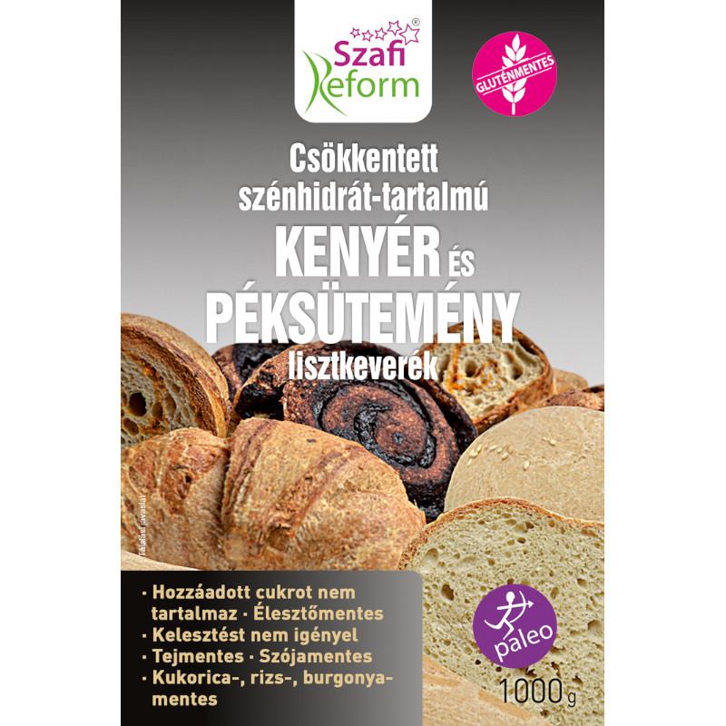 Szafi Reform szénhidrát csökkentett kenyér és péksütemény lisztkeverék 1000 g