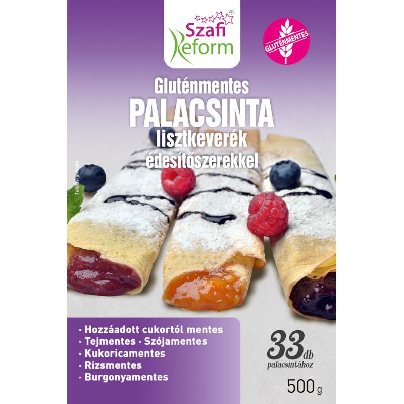 Szafi Reform Szénhidrát csökkentett palacsinta keverék  500 g
